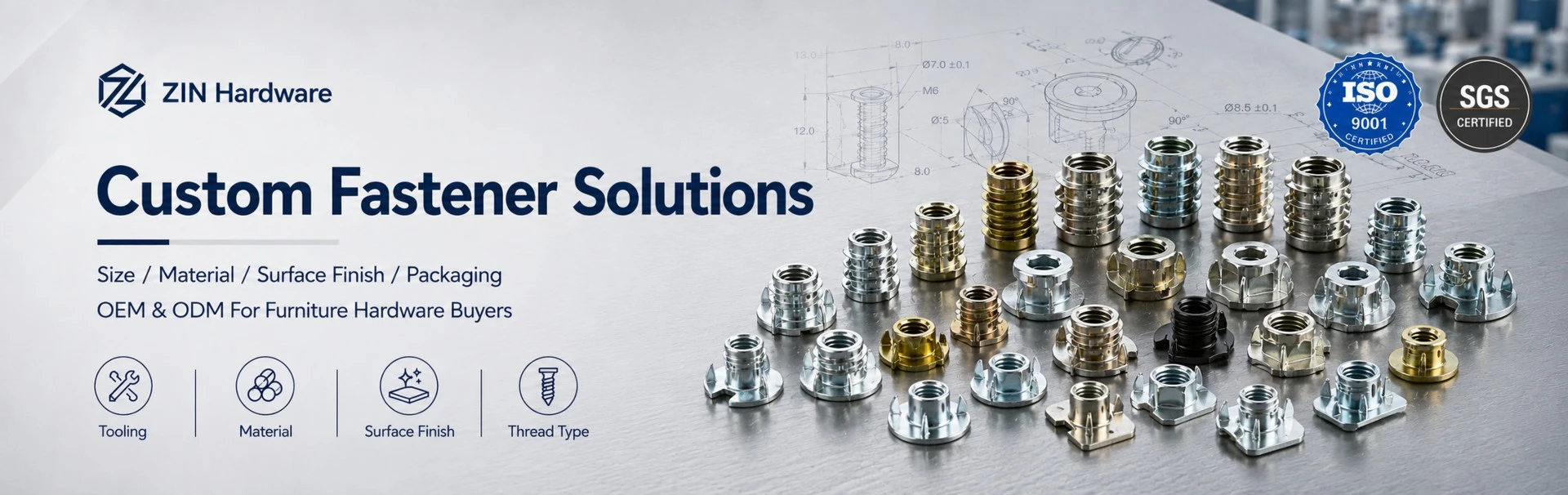 Furniture Fasteners &Hardware Manufacturer